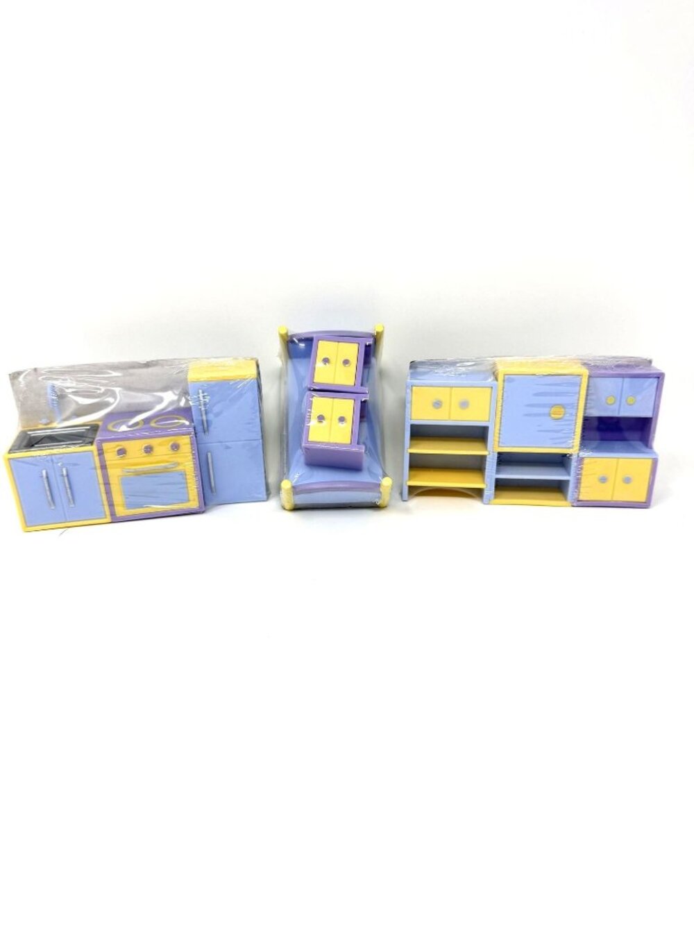 Target Mini Play Set Furniture Doll House Kitchen Bed Cabinets Pretend Play